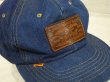 画像6: 70s 80s Levi's 6 PANEL SNAP BACK DENIM CAP (6)