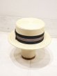 画像4: 40s Fine Straw BOATER HAT (4)