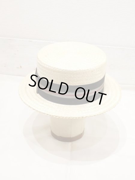 画像4: 40s Fine Straw BOATER HAT (4)