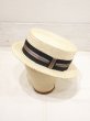 画像3: 40s Fine Straw BOATER HAT (3)