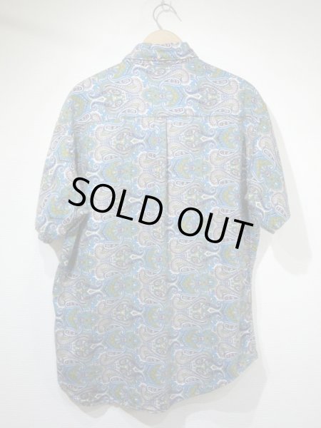 画像2: 50s 60s California PAISLEY PATTERN BUTTON DOWN BD S/S SHIRT (2)