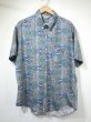 画像1: 50s 60s California PAISLEY PATTERN BUTTON DOWN BD S/S SHIRT (1)