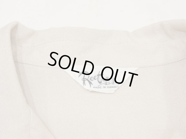 画像3: 60s Reet POLYNESIAN PATTERN RAYON HAWAIIAN SHIRT (3)