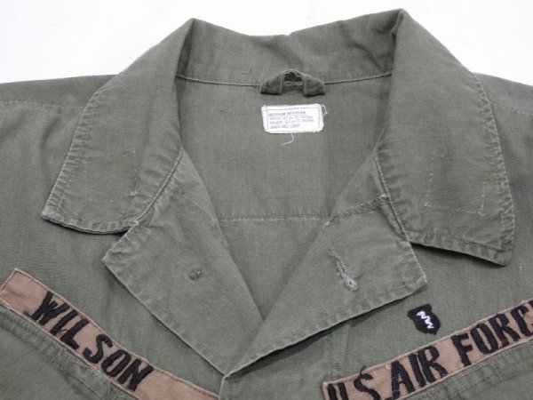 画像5: 60s US AIR FORCE USAF NON RIP JUNGLE FATIGUE JACKET 3rd (5)