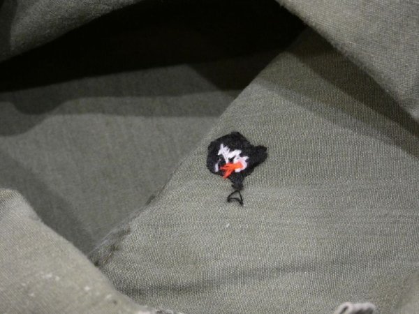 画像7: 60s US AIR FORCE USAF NON RIP JUNGLE FATIGUE JACKET 3rd (7)