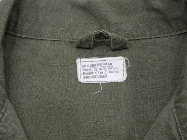 画像3: 60s US AIR FORCE USAF NON RIP JUNGLE FATIGUE JACKET 3rd (3)