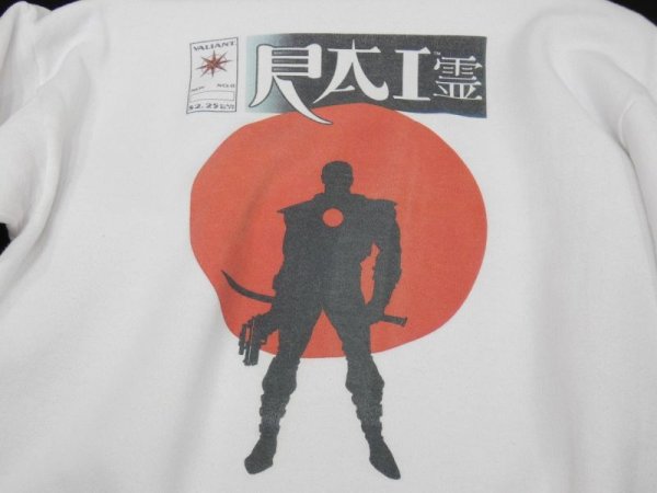 画像5: 90s JERZEES VALIANT COMICS Rai Bloodshot SWEAT  (5)