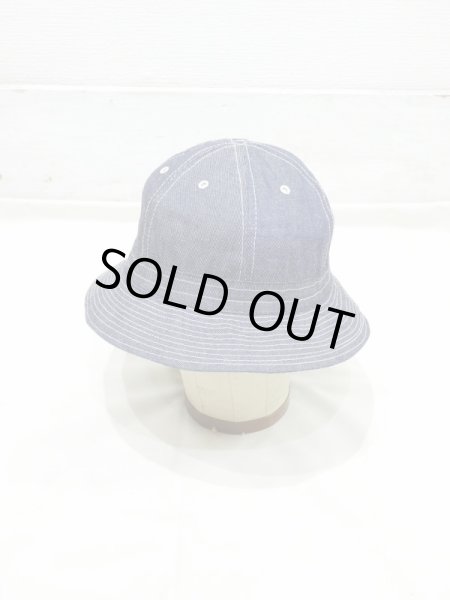画像2: 80s UNKNOWN DENIM DAISY HAT DEAD STOCK (2)