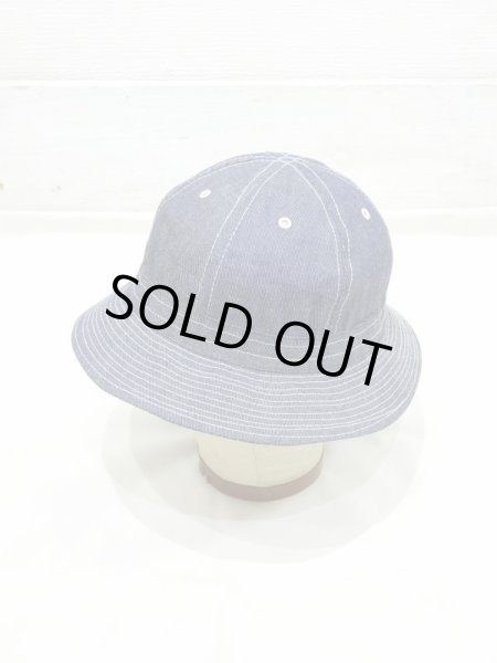画像1: 80s UNKNOWN DENIM DAISY HAT DEAD STOCK (1)