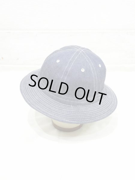 画像3: 80s UNKNOWN DENIM DAISY HAT DEAD STOCK (3)