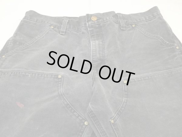 画像4: 90s Carhartt DOUBLE KNEE BLACK DUCK PAINTER WORK PANTS MADE IN USA? (4)