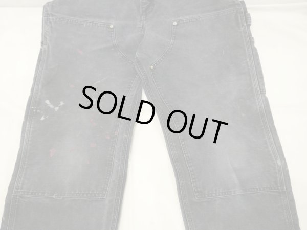 画像7: 90s Carhartt DOUBLE KNEE BLACK DUCK PAINTER WORK PANTS MADE IN USA? (7)