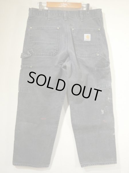 画像2: 90s Carhartt DOUBLE KNEE BLACK DUCK PAINTER WORK PANTS MADE IN USA? (2)