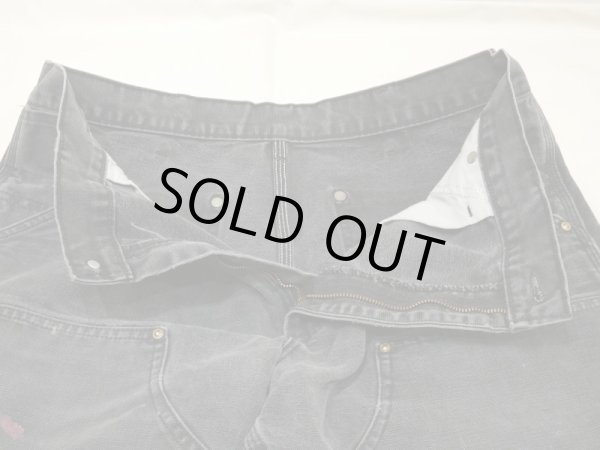 画像6: 90s Carhartt DOUBLE KNEE BLACK DUCK PAINTER WORK PANTS MADE IN USA? (6)