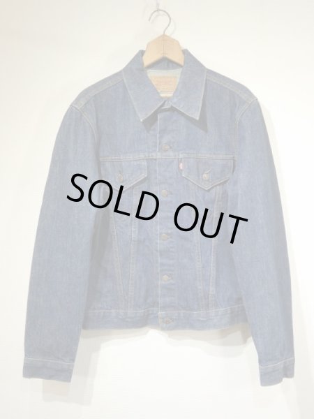 画像1: 70s Levi's 71205-0127 DARK NAVY DENIM JACKET GJ (1)