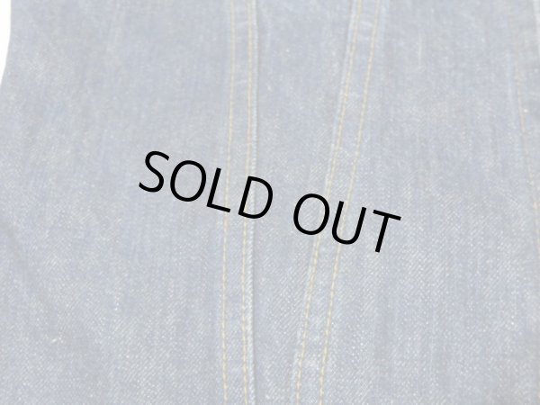 画像8: 70s Levi's 71205-0127 DARK NAVY DENIM JACKET GJ (8)