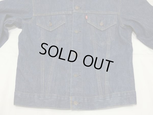 画像5: 70s Levi's 71205-0127 DARK NAVY DENIM JACKET GJ (5)