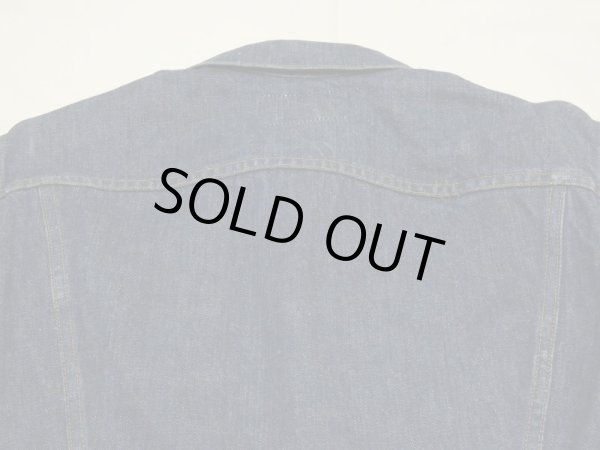 画像10: 70s Levi's 71205-0127 DARK NAVY DENIM JACKET GJ (10)