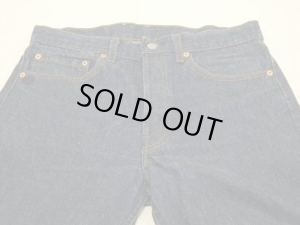 画像4: 80s Levi's 501 DARK NAVY DENIM PANTS MADE IN USA (4)