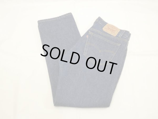 画像3: 80s Levi's 501 DARK NAVY DENIM PANTS MADE IN USA (3)