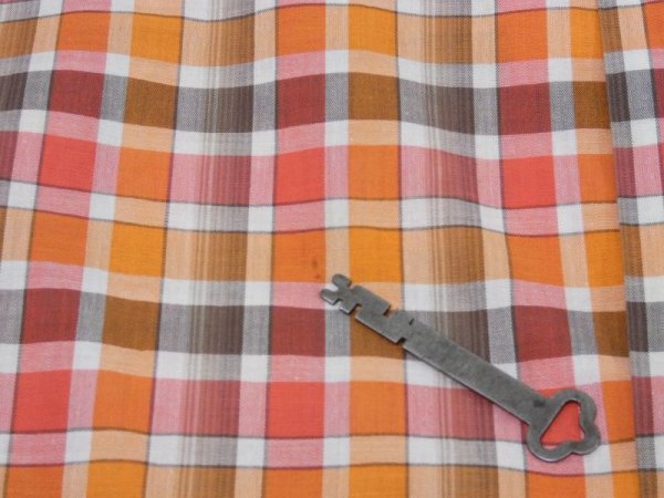 画像9: 60s Penney's TOWNCRAFT GRADATION PLAID LOOP COLLAR S/S SHIRT (9)