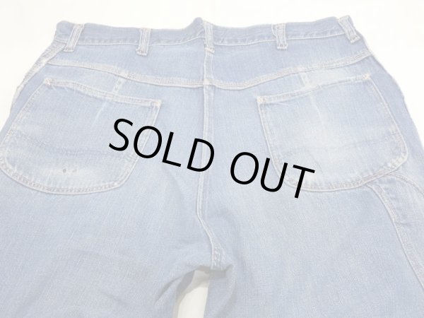 画像13: 60s JC Penney BIG MAC DENIM PAINTER WORK PANTS (13)