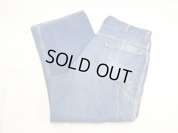 画像3: 60s JC Penney BIG MAC DENIM PAINTER WORK PANTS (3)