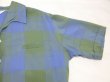 画像5: 60s Penneys TOWNCRAFT ITALIAN COLLAR GADATION PLAID RAYON S/S SHIRT (5)
