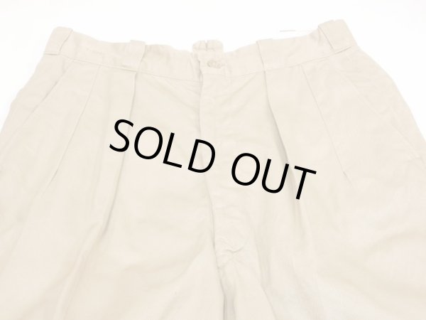 画像4: 50s US ARMY UNIFORM TWILL CHINO SHORTS (4)