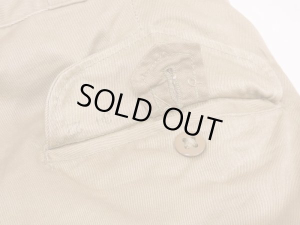 画像12: 50s US ARMY UNIFORM TWILL CHINO SHORTS (12)