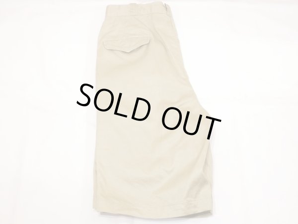画像3: 50s US ARMY UNIFORM TWILL CHINO SHORTS (3)