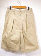 画像1: 50s US ARMY UNIFORM TWILL CHINO SHORTS (1)