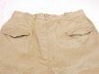 画像11: 50s US ARMY UNIFORM TWILL CHINO SHORTS (11)