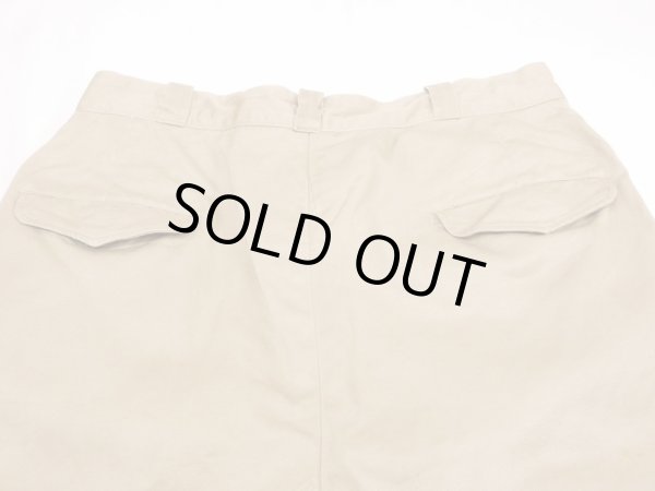 画像11: 50s US ARMY UNIFORM TWILL CHINO SHORTS (11)