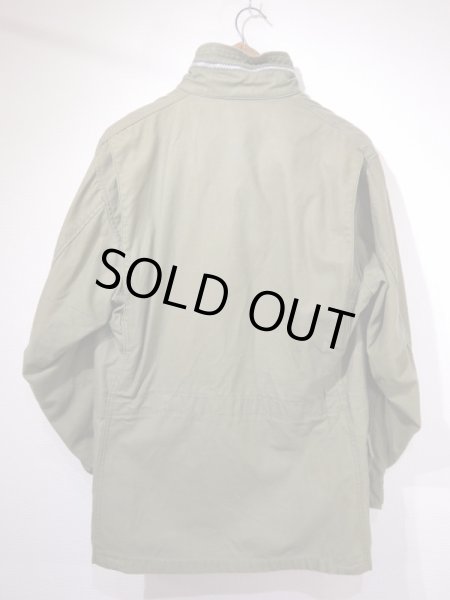 画像2: 60s 1965 US ARMY M-65 COTTON SATEEN OG-107 FIELD JACKET 1ST TYPE ALUMINUM ZIPPER M-R (2)