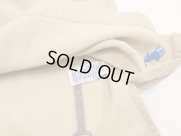 画像10: 90s Polo Ralph Lauren CALDWELL LINEN SILK OPEN COLLAR S/S SHIRT  (10)
