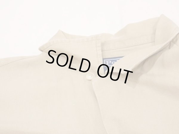 画像6: 90s Polo Ralph Lauren CALDWELL LINEN SILK OPEN COLLAR S/S SHIRT  (6)