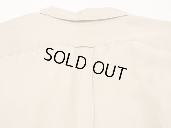 画像11: 90s Polo Ralph Lauren CALDWELL LINEN SILK OPEN COLLAR S/S SHIRT  (11)