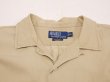画像5: 90s Polo Ralph Lauren CALDWELL LINEN SILK OPEN COLLAR S/S SHIRT  (5)