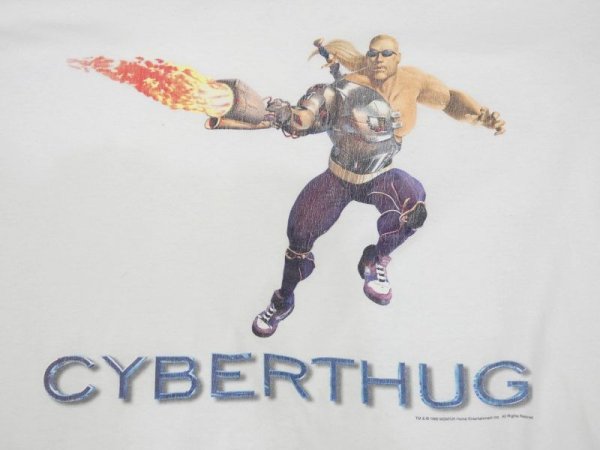 画像5: 90s Murina CYBERTHUG MGM INTERACTIVE GAME PROMO T-SHIRT MADE IN USA (5)