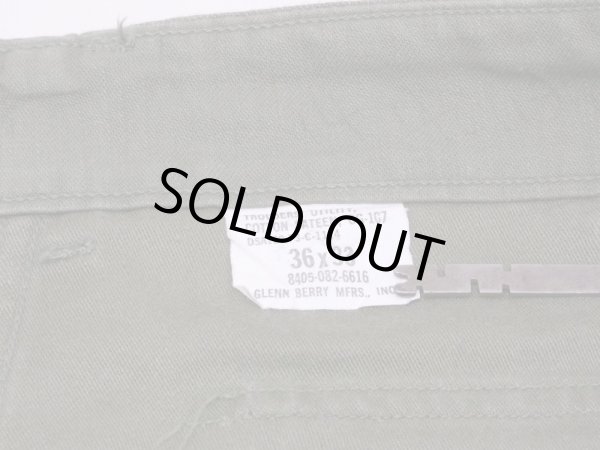 画像7: 70s '73 US ARMY OG-107 UTILITY BAKER PANTS  (7)