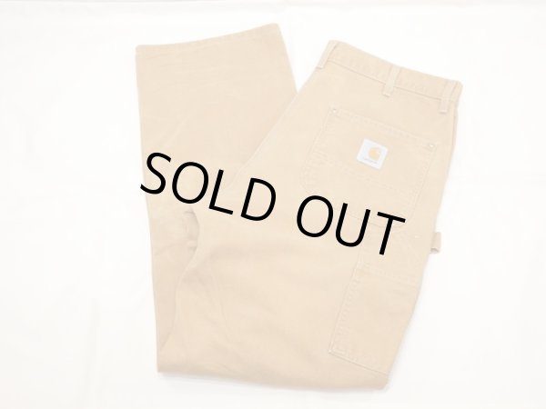 画像3: 80s Carhartt DOUBLE KNEE BROWN DUCK PAINTER WORK PANTS MADE IN USA (3)