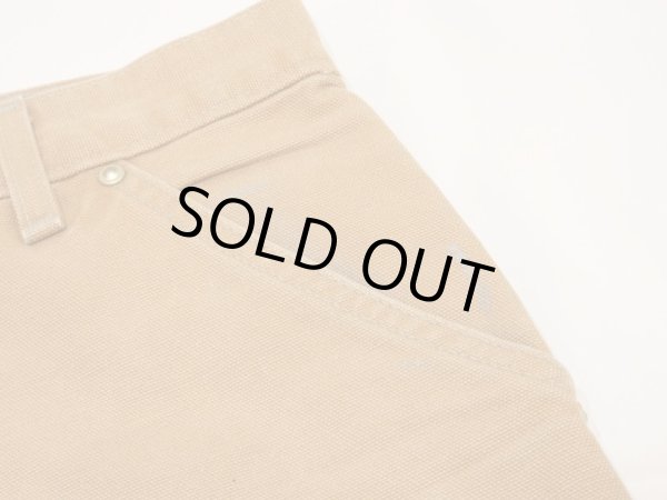 画像6: 80s Carhartt DOUBLE KNEE BROWN DUCK PAINTER WORK PANTS MADE IN USA (6)