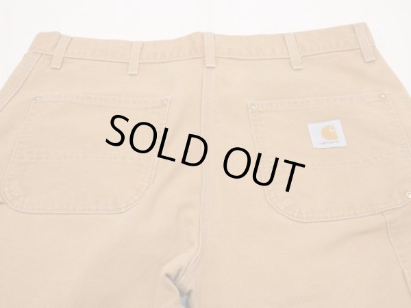 画像11: 80s Carhartt DOUBLE KNEE BROWN DUCK PAINTER WORK PANTS MADE IN USA (11)