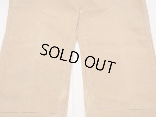 画像9: 80s Carhartt DOUBLE KNEE BROWN DUCK PAINTER WORK PANTS MADE IN USA (9)