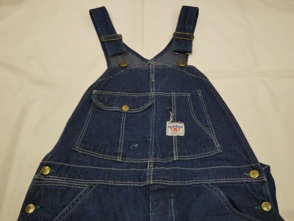画像3: 〜 50s Anvil Brand DENIM OVERALLS (3)