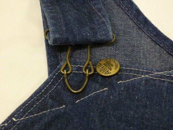 画像5: 〜 50s Anvil Brand DENIM OVERALLS (5)