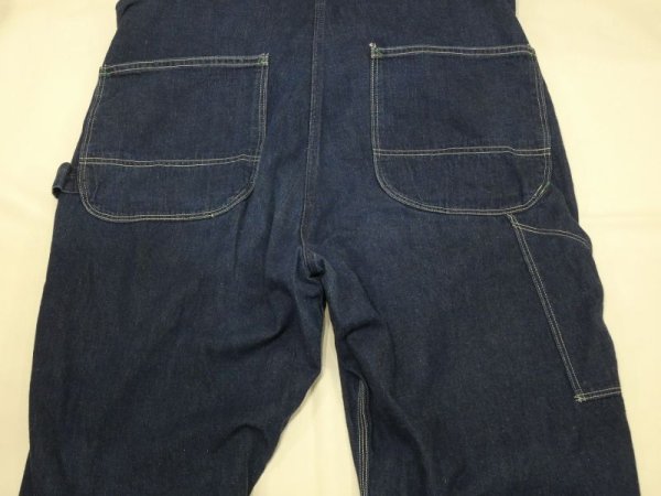 画像12: 〜 50s Anvil Brand DENIM OVERALLS (12)