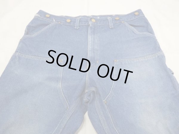 画像4: 80s Carhartt DOUBLE KNEE DENIM PAINTER WORK PANTS MADE INUSA (4)