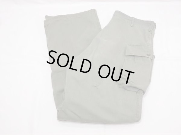 画像3: 40s US ARMY M-43 HBT TWILL UTILITY TROUSERS PANTS (3)